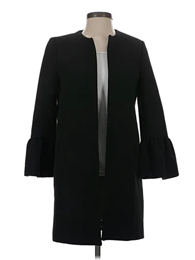 Pre-owned Zara Coat In Black