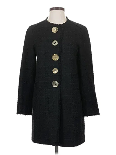 Pre-owned Zara Coat In Black