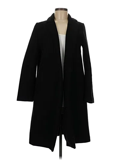 Pre-owned Zara Coat In Black