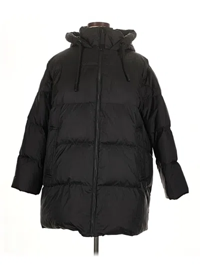 Pre-owned Zara Coat In Black