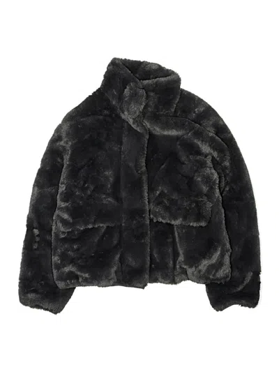 Pre-owned Zara Kids' Coat In Black