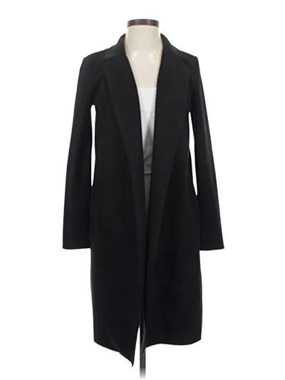 Pre-owned Zara Coat In Black