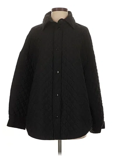 Pre-owned Zara Coat In Black