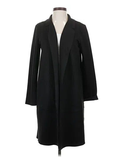 Pre-owned Zara Coat In Black