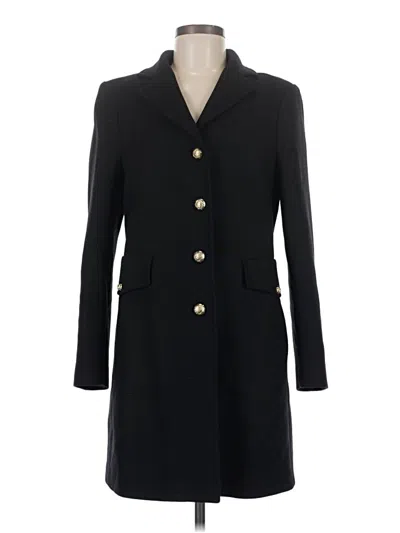Pre-owned Zara Coat In Black