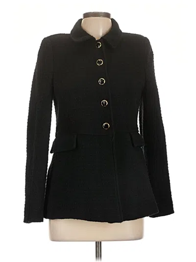Pre-owned Zara Coat In Black