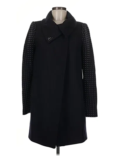 Pre-owned Zara Coat In Black