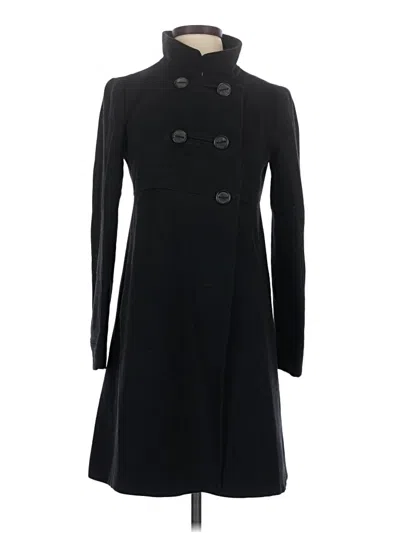 Pre-owned Zara Coat In Black