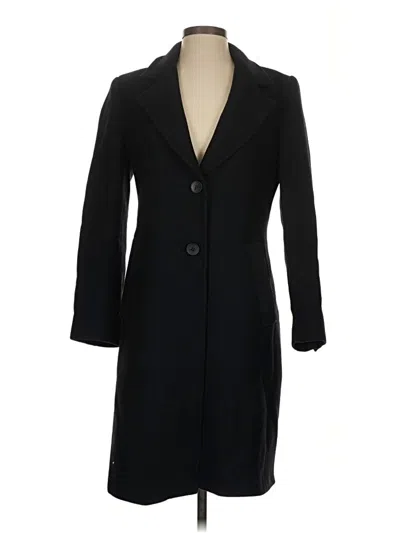 Pre-owned Zara Coat In Black