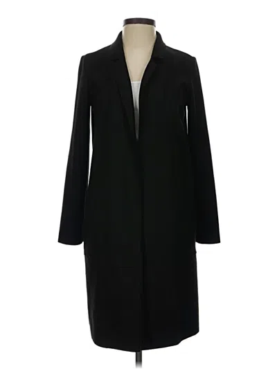 Pre-owned Zara Coat In Black