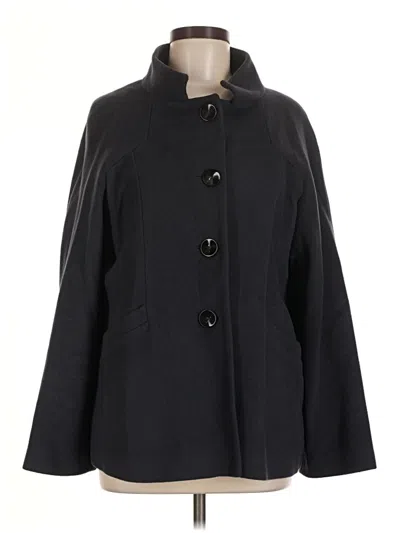 Pre-owned Zara Coat In Black