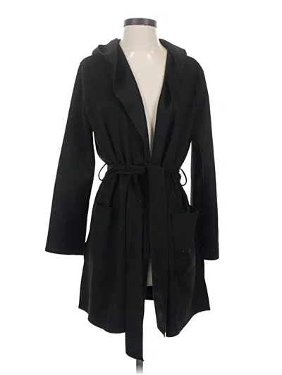 Pre-owned Zara Coat In Black