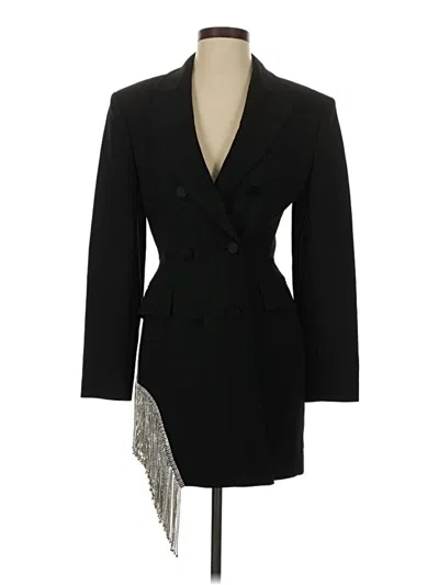 Pre-owned Zara Coat In Black