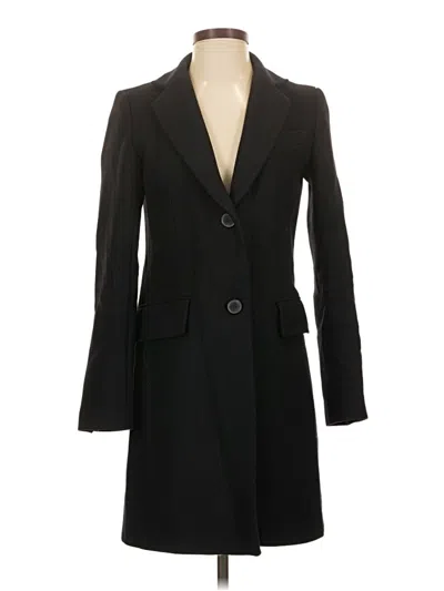 Pre-owned Zara Coat In Black