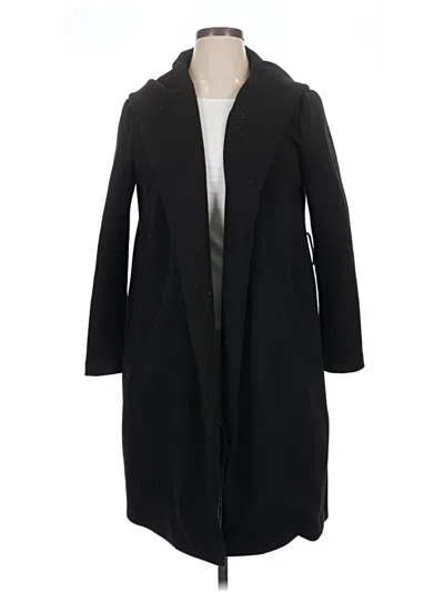 Pre-owned Zara Coat In Black