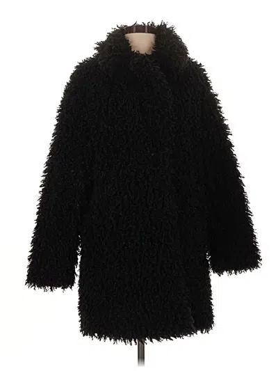 Pre-owned Zara Coat In Black