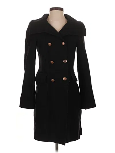 Pre-owned Zara Coat In Black