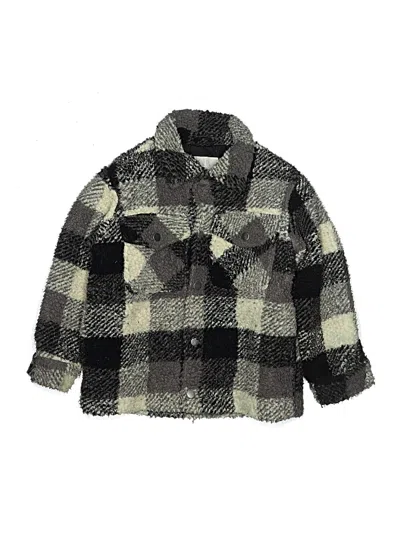 Pre-owned Zara Kids' Coat In Black
