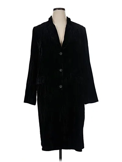 Pre-owned Zara Coat In Black