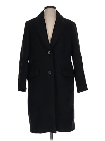 Pre-owned Zara Coat In Black