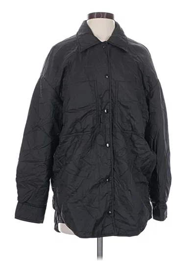 Pre-owned Zara Coat In Black