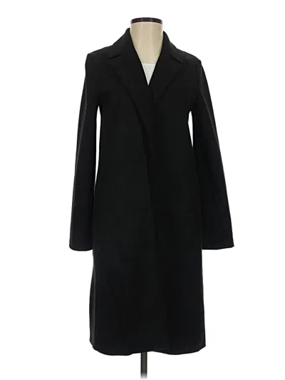 Pre-owned Zara Coat In Black