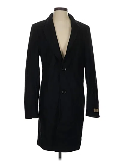 Pre-owned Zara Coat In Black