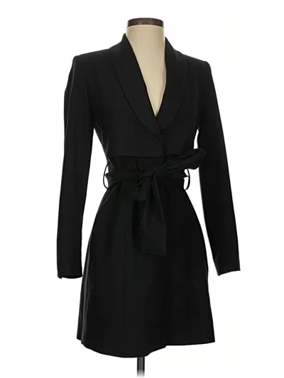 Pre-owned Zara Coat In Black