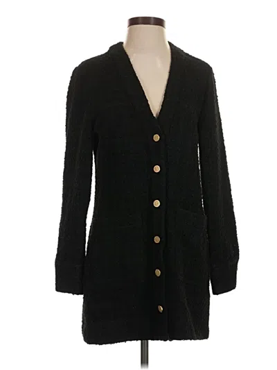 Pre-owned Zara Coat In Black