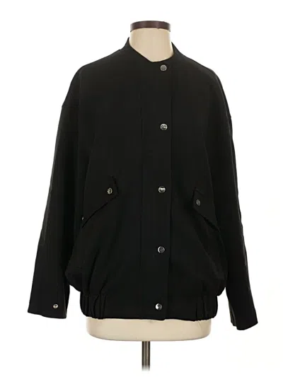 Pre-owned Zara Coat In Black
