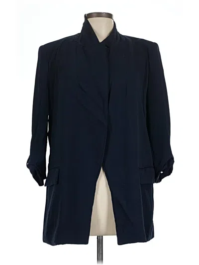 Pre-owned Zara Coat In Blue