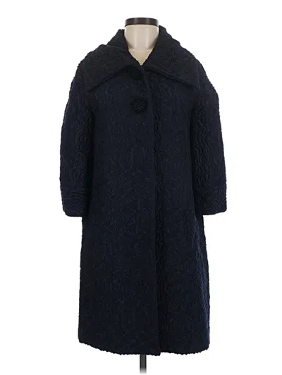 Pre-owned Zara Coat In Blue