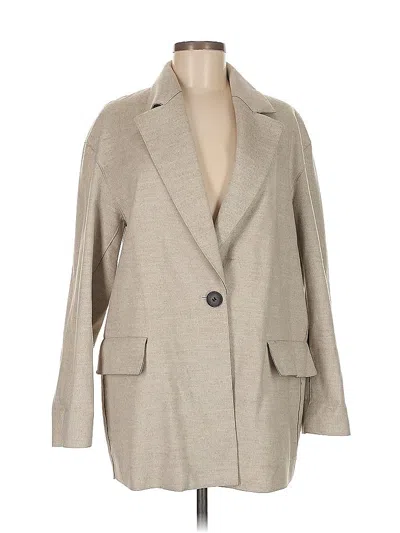 Pre-owned Zara Coat In Brown