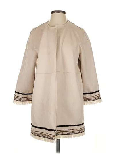 Pre-owned Zara Coat In Brown