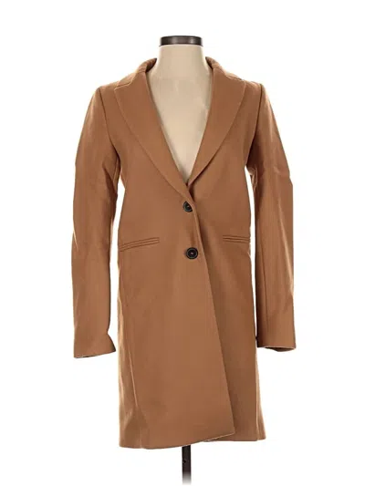 Pre-owned Zara Coat In Brown