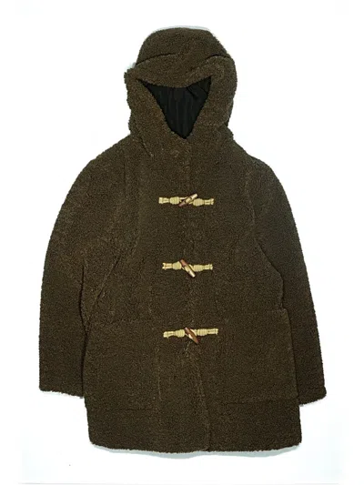 Pre-owned Zara Kids' Coat In Brown