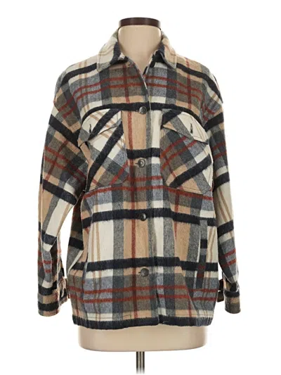 Pre-owned Zara Coat In Brown
