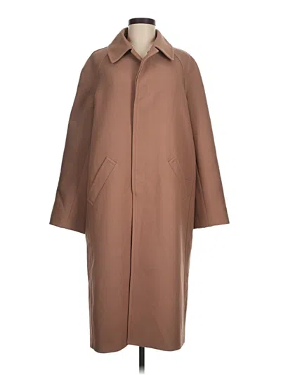 Pre-owned Zara Coat In Brown