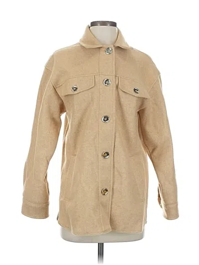 Pre-owned Zara Coat In Brown