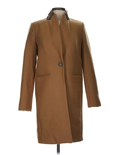 Pre-owned Zara Coat In Brown