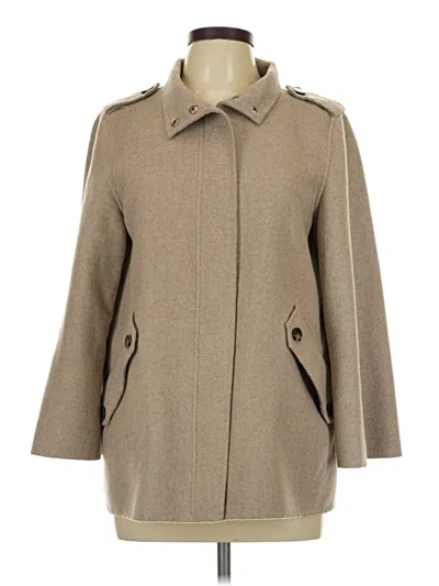 Pre-owned Zara Coat In Brown