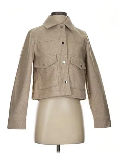 Pre-owned Zara Coat In Brown