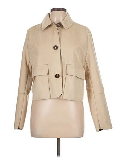 Pre-owned Zara Coat In Brown