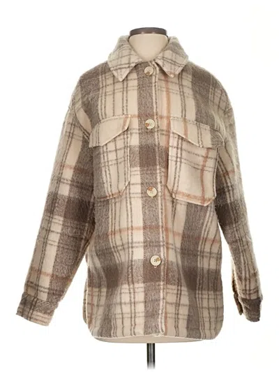 Pre-owned Zara Coat In Brown
