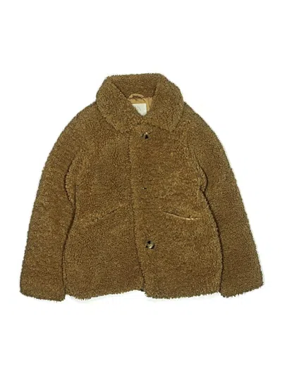 Pre-owned Zara Kids' Coat In Brown