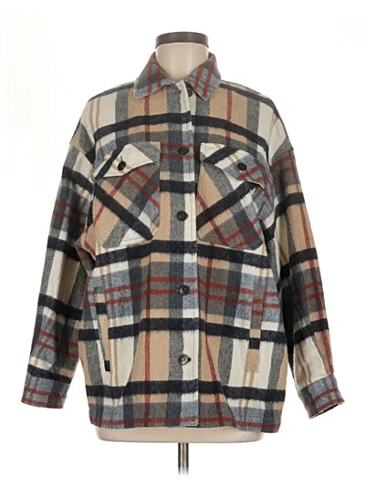 Pre-owned Zara Coat In Brown