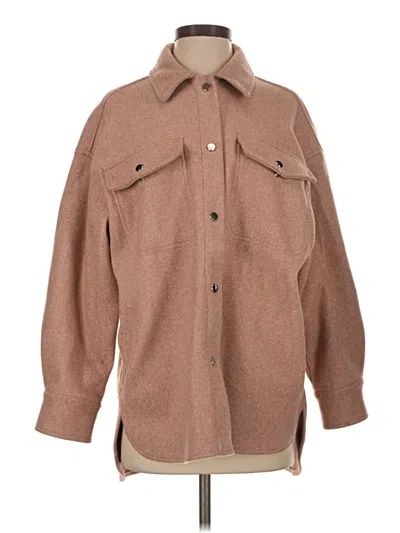 Pre-owned Zara Coat In Brown