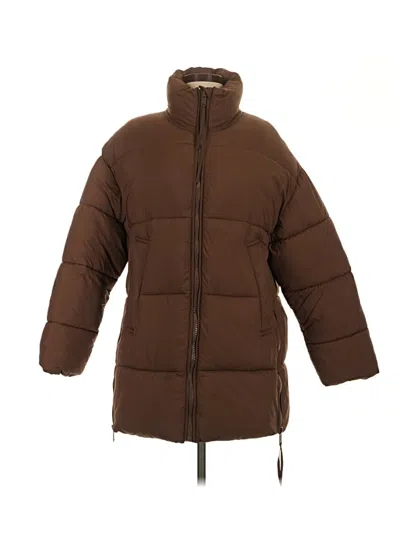 Pre-owned Zara Coat In Brown
