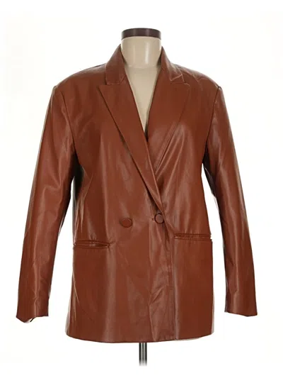 Pre-owned Zara Coat In Brown