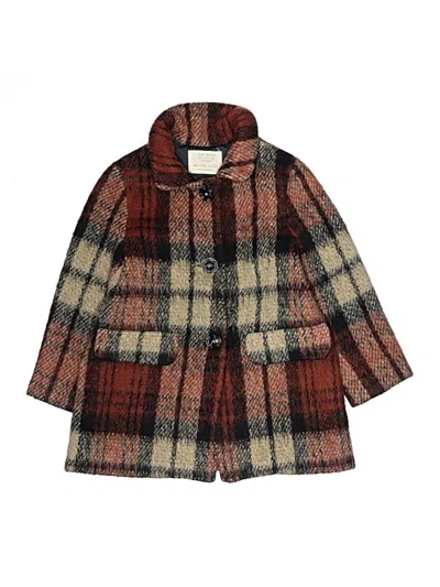 Pre-owned Zara Kids' Coat In Brown